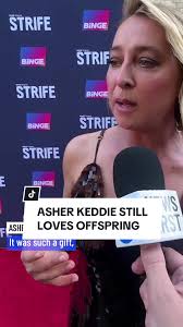 Star of the upcoming @BINGE series ‘Strife’, Asher Keddie reflected