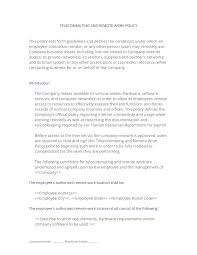 The computer use policy applies to use of all berkeley campus computing resources. Telecommuting And Remote Work Policy 3 Easy Steps