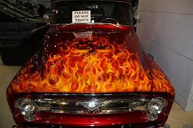 56 Ford F 100 Custom Cars Paint Car Paint Jobs Motorcycle Paint Jobs