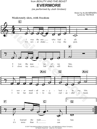 Josh Groban Evermore Sheet Music For Beginners In C Major Download Print Sheet Music With Letters Piano Sheet Music Letters Piano Sheet Music