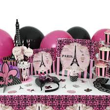 Paris is closer than you think, with our parisian decorations. Birthday Party Decorations Favours A Day In Paris Parisian Girl Pink Hen Do Gift Ebay