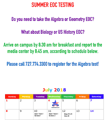 Check spelling or type a new query. Gulf High S Summer Eoc Schedule Released Gulf High School