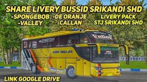 Memang benar livery bus srikandi shd ini untuk melenkapi livery bussid bimasena dan liver bussid arjuna yang sebelumnya terlah rilis. Share Livery Stj Spongebob Valley De Oranje Callan Srikandi Shd Youtube