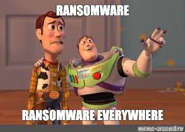 Algo mio de mi, para mi mismo. Meme Ransomware Ransomware Everywhere All Templates Meme Arsenal Com