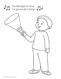 This little light of mine is a gospel song that came to be an anthem of the civil rights movement in the 1950's and 60's. This Little Light Of Mine Coloring Book By Warner Press Kids Tpt