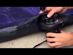 Intex Kadife Yuzey Tek Kisilik Sisme Yatak Youtube