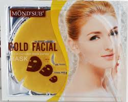 MOND'SUB Gold Facial Crystal Collagen Mask Sheet