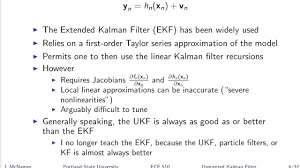 Sst T20 Unscented Kalman Filter Part 1 Youtube