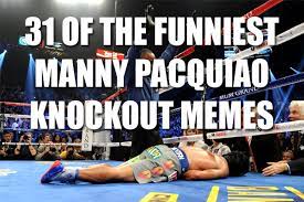 He defeated manny pacquiao, oscar de la hoya, shane mosley and saul canelo alvarez. 31 Of The Funniest Manny Pacquiao Knockout Memes Total Pro Sports