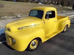 Image result for Chrome Yellow 1949 Truck