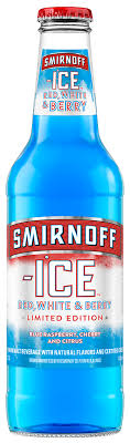Smirnoff Ice Red White And Berry Limited Edition Blue Raspberry Cherry And Citrus Premium Malt Beverage With Na Smirnoff Ice Smirnoff Smirnoff Drinks