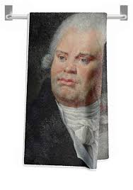 Portrait Of Georges Danton Bath Towel by French School