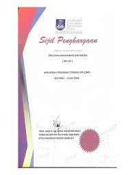 Program pengajian yang terbuka kepada pelajar. Fakulti Komunikasi Pengajian Media