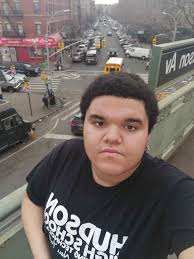 Selfie in Jackson Ave Bronx NY