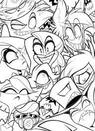 192k.) this hazbin hotel coloring paegs happy new year for individual and noncommercial use only, the copyright belongs to their respective creatures or owners. Pin By Vermidia On Hazbin Hotel Hotel Art Drawings Hotel Trivago
