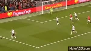 And their opener came against the run of play as united's defenders failed to pick up sidwell's run, with the englishman guiding home on the volley after being found by lewis holtby's excellent chip. Manchester United Vs Fulham 2 2 All Goals And Highlights Epl 02 09 2014 On Make A Gif