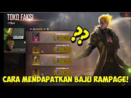 Download the latest version of free fire (gameloop) for windows. Cara Mendapatkan Baju Rampage Kuning Di Free Fire Free Fire 2020 Youtube