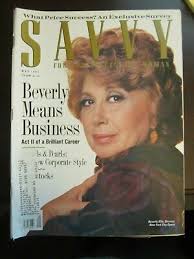 Savvy Magazine May 1987 Beverly Sills Director New York City Opera L64