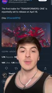 Transformers One Release