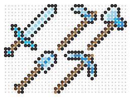 マインクラフトつくってみた アイロンビーズでつくろう 剣 クワ 斧 シャベル ツルハシの図案 ぬんゲームズ マイクラを作ってあそぼう アイロンビーズ マイクラ アクアビーズ 図案 アイロンビーズ