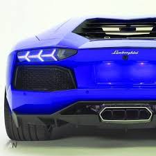 Sick Blue Lamborghini Aventador Blauw