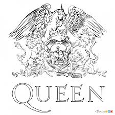 How To Draw Queen Bands Logos Queen Drawing Queen Art Queen Tattoo