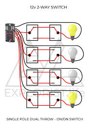 Learn everything you need to know about wiring a pair of single color underwater led boat lights. How To Wire Lights Switches In A Diy Camper Van Electrical System Diy Camper Electricity Camper