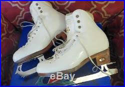 Size 5 B A Riedell Model 1310 Figure Skates With Gam G18