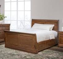 Shop Camas de almacenamiento de madera maciza hechas por ...