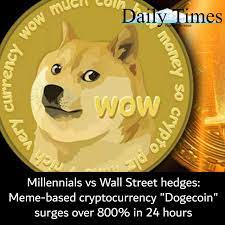 We are shibes who can and will tip. Meme Based Cryptocurrency Dogecoin Surges 800 In 24 Hours