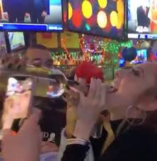 Video Patrick Mahomes Travis Kelce And Their Ladies Takes Tequila Shots Straight Out Of The Bottle After Being Broncos Blacksportsonline Welcome to fair or foul, a series in which athletes are asked to make snap judgements on everything from preseason.