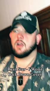 #2025 ⚔️🪽✝️🛡️ I Wont Back Down #ryanstar #iwontbackdown #coversong  #johnnycash #countrymusic #singing