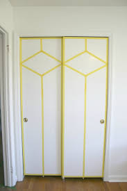 Find quality sliding closet door tracks track kits online or in store. Diy Painted And Patterned Doors