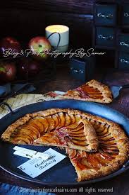 Tarte Rustique Aux Pommes Le Blog Cuisine De Samar Recette En 2020 Alimentation Tarte Recette Tarte Aux Pommes