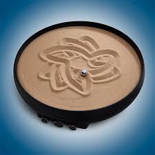 Sandscript A Magnetic Ball That Draws In Sand All By Itself Drawing Machine Sand Drawing Magnetic Sand