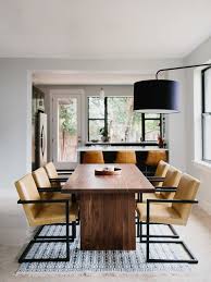 Room Board Corbett Tables Modern Dining Tables Modern Dining Room Kitchen Furniture Modern Dining Room Walnut Dining Table Dining Room Spaces