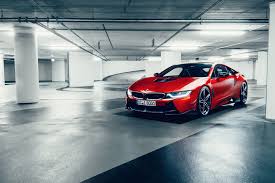 Photography Of Red Bmw I8 Hd Wallpaper Wallpaper Flare