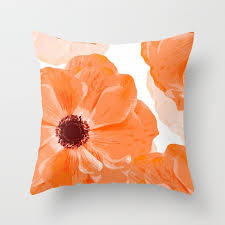 But there's a new color trend in hair dye that could explode in 2017. Beautiful Coral Color Flowers White Background Decor Society6 Buyart Throw Pillow By Pivivikstrm Society6