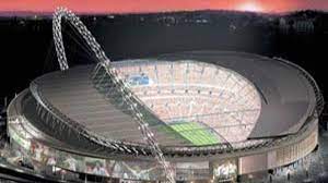 Beide trugen das erste länderspiel aus. Wembley Stadion Triumphbogen Aus Baumangeln Terminnot Und Hohen Kosten Fussball Faz