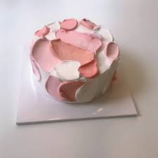 Korean Minimalist Birthday Cake For Boyfriend 
