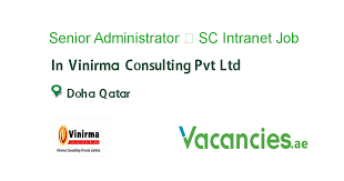 Senior Administrator Sc Intranet Sharepoint For Qatar Business Analyst Enterprise Application Senior Programs