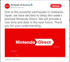 It comes in 10 weights. Nintendo Delays Direct Due To Earthquake Nintendo Know Your Meme