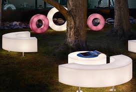 Illuminated Furniture Light Up Patio Furniture By Modoluce