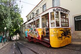 Posted in around the world, bischofshofen jan. Lissabon Steile Tram Stockfoto S Freeimages Com