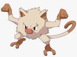 They have a pig nose due to it being the pig monkey species. 056 Mankey Mankey Pokemon Transparent Png 982x685 Free Download On Nicepng