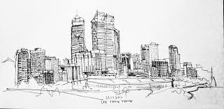 Perth Sketch Lee Yang Yang Perth Yang Yang Ink Sketch