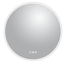À chiner miroir rond 90x90cm sur selency. Alterna Miroir Rond Lumineux Retro Eclaire Oslo Diametre 90 Cm Decoceram