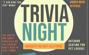 Corporate and private events are welcome to capitalize on game on team trivia fun. Trivia Night At Restaurant Cote Slidell La 70458