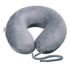 From 10 99 Juning Travel Pillow Memory Foam Neck Support On A Train Airplane Car Bus Or While Camping Comfortable U Shaped Cush Travel Pillow Pillows U Shape