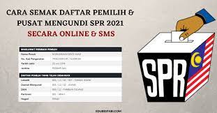 Berikut saya tayangkan cara mendaftar npwp secara online, pendaftaran secara online dilakukan apabila kita sedang di luar kota domisili kita. Cara Semak Daftar Pemilih Dan Pusat Mengundi Spr 2021 Secara Online Sms Edu Bestari